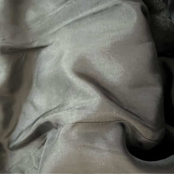 BOSTON PROPER FITTED CROPPED WOOL BLEND GRAY BLAZER ALABASTER BUTTONS Size 4 - Picture 6 of 11